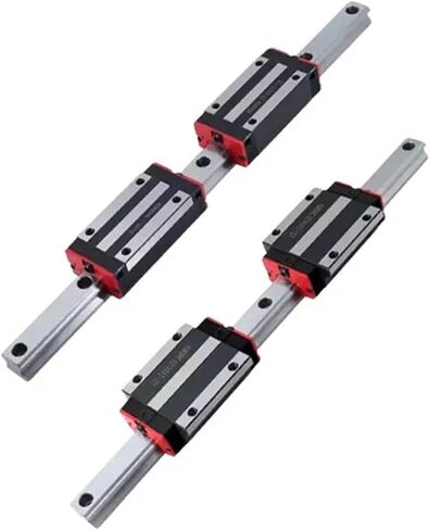 Double nut Ball Screw Control Machine SFS1205 Ball Screw Set L150-1000mm+ 4pcs HGH15CA Carriages Blocks+Linear Rails 2pcs HGR15 Square Linear Guide for Machine(650mm) in Saudi Arabia