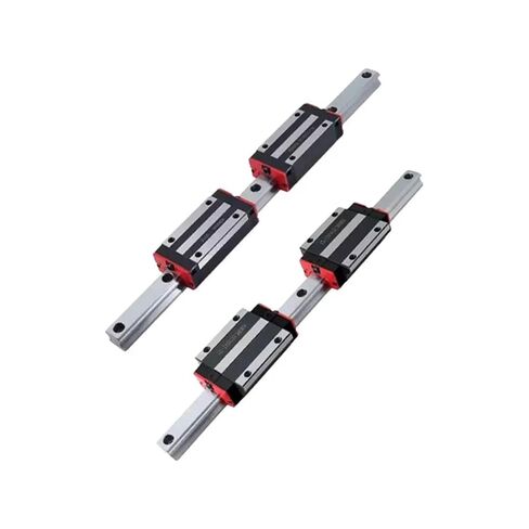 جهاز التحكم في الكرة المزدوج صامد الجوز المسمار المسمار مجموعة SFS1205 L150-1000mm+القضبان الخطية 2PCS HGR15 دليل خطي مربع+4pcs كتل عربات HGW15CC للماكينة (600 مم) in Kuwait
