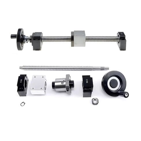 جهاز التحكم في الكرة المزدوج صامد الجوز المسمار المسمار مجموعة SFS1205 L150-1000mm+القضبان الخطية 2PCS HGR15 دليل خطي مربع+4pcs كتل عربات HGW15CC للماكينة (600 مم) in Kuwait