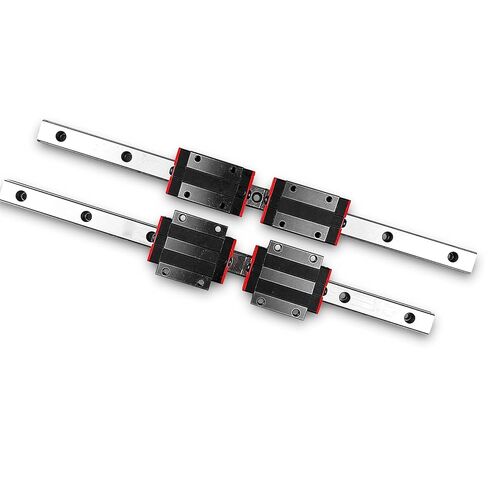 آلة التحكم في الكرة المزدوجة الجوز الجوز HGR20 المسمار كرة السكك الحديدية الخطية SFU1610 200-1000 مم+BF12 HM12-57 لـ NEMA 23 مقعد محرك+مقرنة DSG16H للأجزاء (350 مم) in Kuwait