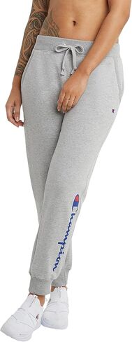 Champion Women's Fleece الركض ، شعار Standard Fit ، Midwight ، Script & C ، متوفر بشكل منتظم و PLUS in Kuwait