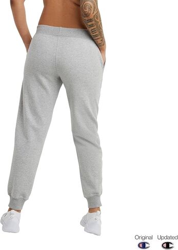 Champion Women's Fleece الركض ، شعار Standard Fit ، Midwight ، Script & C ، متوفر بشكل منتظم و PLUS in Kuwait