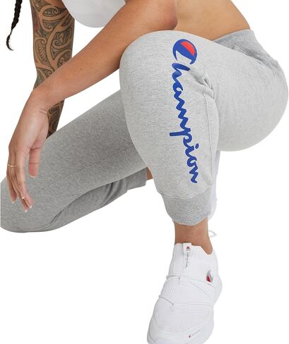 Champion Women's Fleece الركض ، شعار Standard Fit ، Midwight ، Script & C ، متوفر بشكل منتظم و PLUS in Kuwait