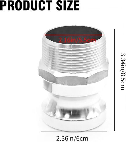 2Pcs 2 Inch Polypropylene Camlock Coupling Dust Plug Kit, F-200 Fitting Cam Lock Fitting Polypropylene Cam Groove Fitting Dust Plugs, Suitable for Industrial Chemical Pipelines in Saudi Arabia