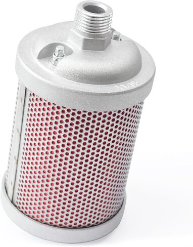 M05 Air Compressor Muffler 1/2 inch NPT Male Single Chamber 145 PSI Compatible with Compressed Equipment and Systems and Dryer Replacing Parts in Saudi Arabia