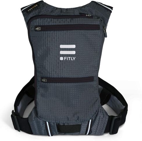 Minimalist Running Pack - Running Backpack Phone Holder, Storage, Thoracic Belt - Carry Personal Items - Running Gear For Men & Women - Lightweight running water backpack in Kuwait