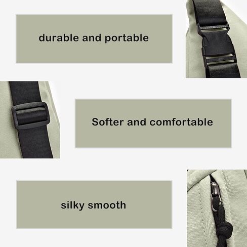 2-Zippers Fanny Pack for Men Women, Crossbody Waist Bag with Adjustable Strap Scratch Resistant Waterproof Fanny Pack Suitable for Travel Running Sports Cycling Hiking, Carry Any Phone,Wallet. Black in Saudi Arabia
