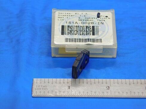 1pc جديد Amec 7/8 "Series #1 T-A 151A-0028-IN Tialn S. Cobalt Spade Drill Insert-DE1030AA3 in Saudi Arabia