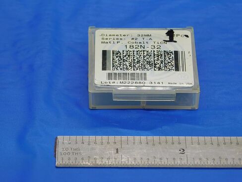2PCS جديد AMEC 32MM Series #2 T-A 182N-32 TICN COBALT SPADE DRIRESS-DE1038AA3 in Kuwait