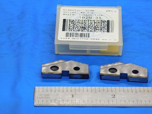 2PCS جديد AMEC 31MM Series #2 T-A 182N-31 TICN COBALT SPADE DRIRESS-DE1040AA3 in Kuwait