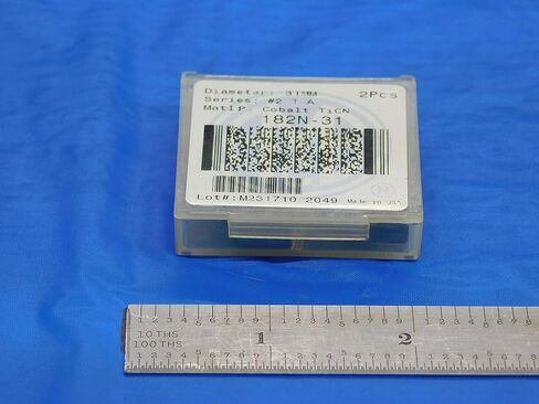 2PCS جديد AMEC 31MM Series #2 T-A 182N-31 TICN COBALT SPADE DRIRESS-DE1040AA3 in Kuwait