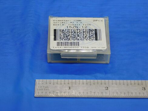 2pcs New AMEC 12mm Series #Z T-A 15ZN-12 TiCN Coated Cobalt Spade Drill Inserts - DE1021AA3 in Saudi Arabia