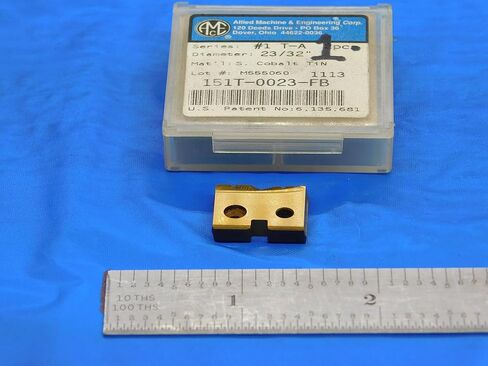 1PC AMEC 23/32 " #1 T-A 151T-0023-FB TIN S COBALT FLAT SPADE DRINERS in Kuwait