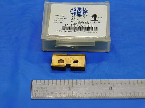 1PC AMEC 22mm Series #1 T-A 151T-22-FB TIN S. COBALT FLAT BOTTION in Kuwait