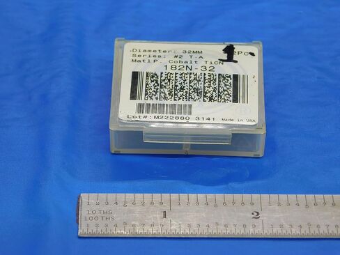 1pc New AMEC 32mm Series #2 T-A 182N-32 TiCN Coated Cobalt Spade Drill Insert - DE1039AA3 in Saudi Arabia