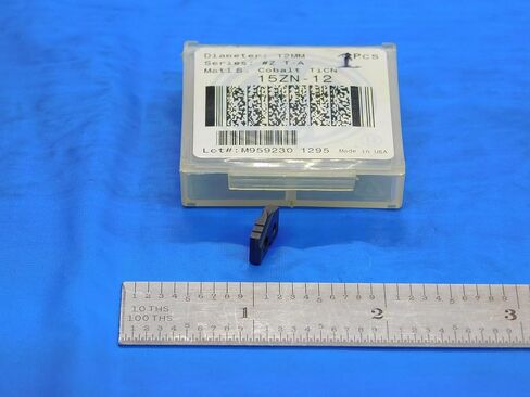 1pc New AMEC 12mm Series #Z T-A 15ZN-12 TiCN Coated Cobalt Spade Drill Insert - DE1022AA3 in Saudi Arabia