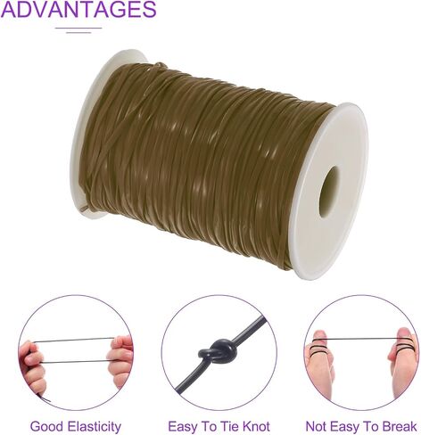 DMiotech Lanyard String Plastic Lacing Cord String 2.5mm White Gimp Strings Weaving Kit for Bracelet Necklaces Jewelry Making Keychain Art Crafts, 92m/101 Yards in Saudi Arabia