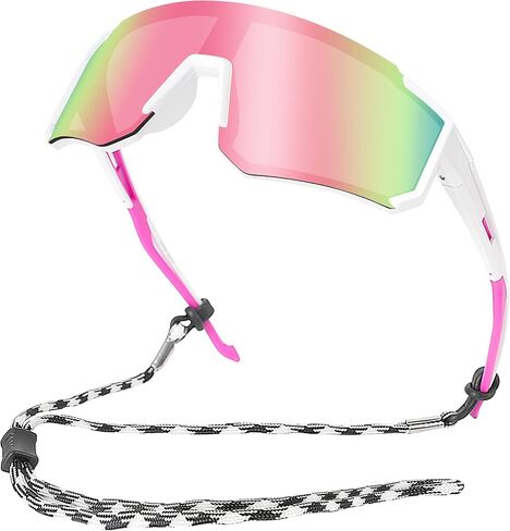 Youth Baseball Sunglasses Kids Polarized Sunglasses for Boys Girls Softball Cycling Sports Googles UV Protection in Saudi Arabia