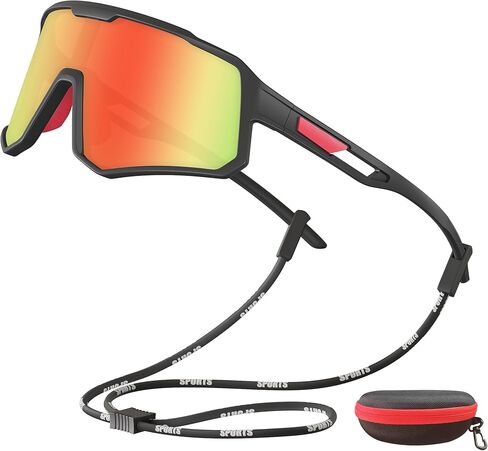 نظارة شمسية للدراجات للرجال للنساء الرياضة حماية الأشعة فوق البنفسجية المستقطبة للدراجات الناشئة للدراجات. in Kuwait