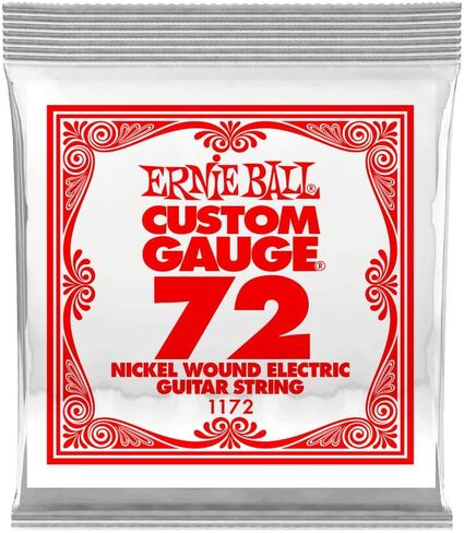 Ernie Ball 1172 - .072 Gauge Nickel ound Guitar String - سلسلة واحدة in Saudi Arabia