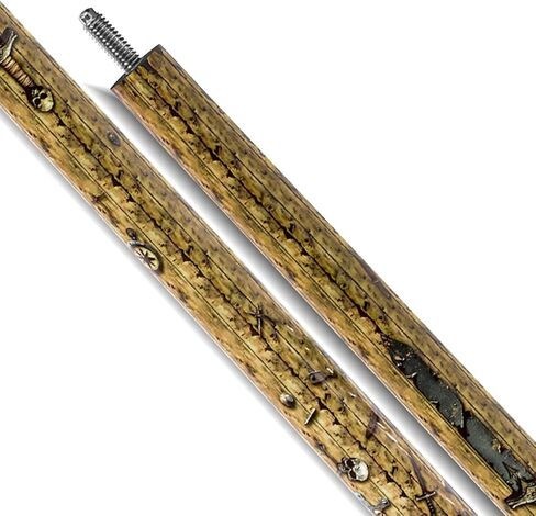 EVO Pirates Glassfiber Pool Cue Stick, Low Deflection Pool Sticks with 5/16 * 18 Pin Joint, 12.5mm Tip, Evo tip, Hybrid Pro Taper in Saudi Arabia