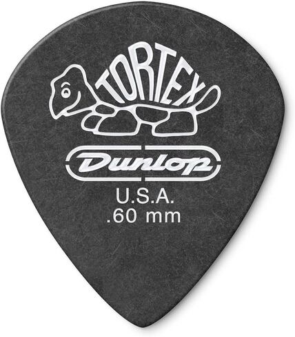 Dunlop Jazz III Pitch Black Tortex Guitar يختار عينة مجموعة متنوعة Mix Pack (2 من كل مقياس) 12/Player's Pack in Saudi Arabia