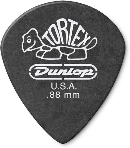 Dunlop Jazz III Pitch Black Tortex Guitar يختار عينة مجموعة متنوعة Mix Pack (2 من كل مقياس) 12/Player's Pack in Saudi Arabia