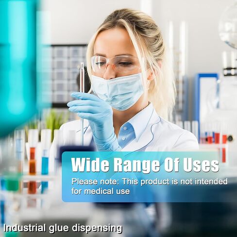 100Pack 18 Gauge 1.5 Inch Needle, Disposable Luer Lock Individually Sealed Wrapped, Labs Tools Accessories for Scientific, Measuring and Refilling, Industrial in Kuwait