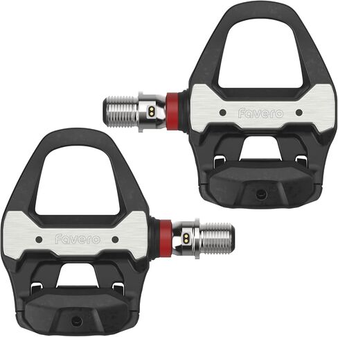 Favero Assioma PRO RS-2 Dual Side Power Meter Pedals with Cleats (6 Degree) and Wearable4U Towel Bundle in Saudi Arabia
