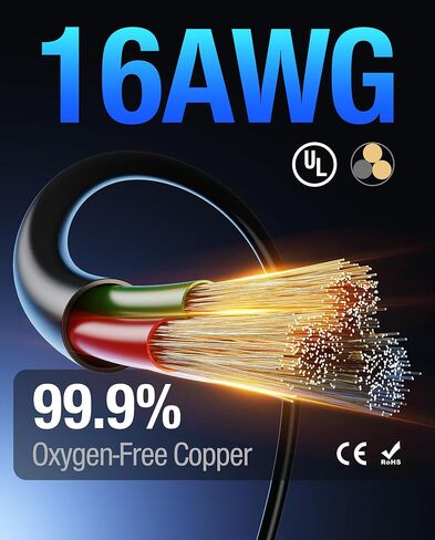 سلك الطاقة 3-prog aliensx متوافق مع Ninbot بواسطة Segway Max G3/Max G2/G30/G30P/P65/P65A/P65E/P65U/P100/P100S/F60 ، 120V 16AWG COPPER CORGER COPPER (6FT) in Kuwait
