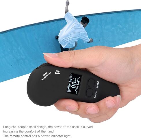 Electric Skateboard Remote, Electric Skateboard Kit Wireless Remote Replacement with LED Display, Adjustable Speed Braking in Saudi Arabia