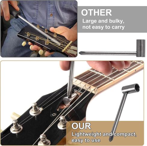 1 PCS Guitar Truss Rod Wrchen ، 5/16 "مفتاح ضبط إصلاح الجيتار مع مفك البراغي المتقاطع (8 مم) in Saudi Arabia