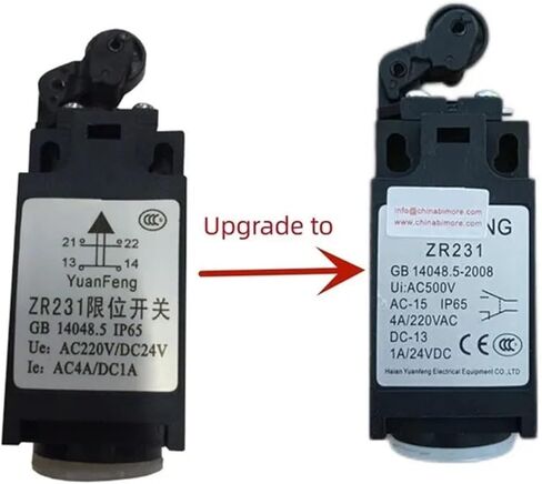 Elevator Lift Spare Parts Safety Switch ZR231 Manual Reset in Saudi Arabia