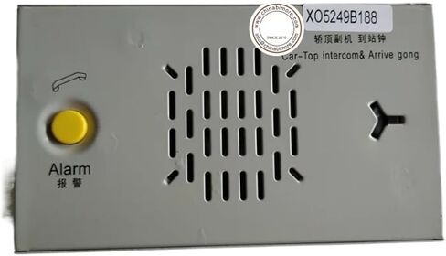 XO5249B188 XAA25302M8 Elevator Car-Top Intercom Arrive Gong Lift Spare Parts in Saudi Arabia