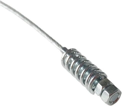 مصعد قاعة الباب ربط السلك الصلب حبل OD 2MM L 3200 مم مع الربيع in Saudi Arabia