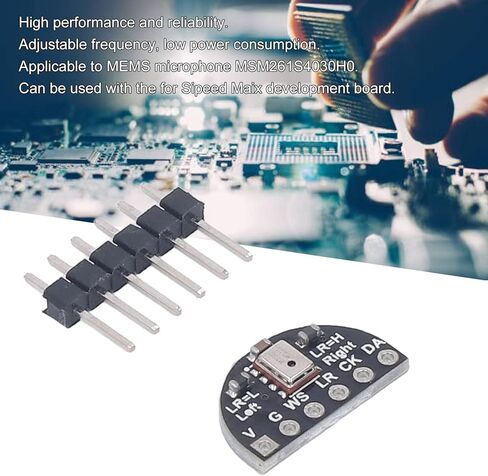وحدة الميكروفون MEMS واجهة I2S واجهة عالية الحساسية ضوضاء منخفض in Saudi Arabia