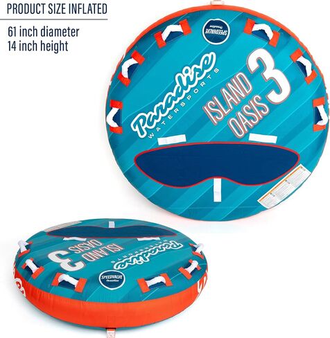 Paradise Water Sports - Oasis Towable Tube for Boating - 1 and1-3 Riders in Kuwait
