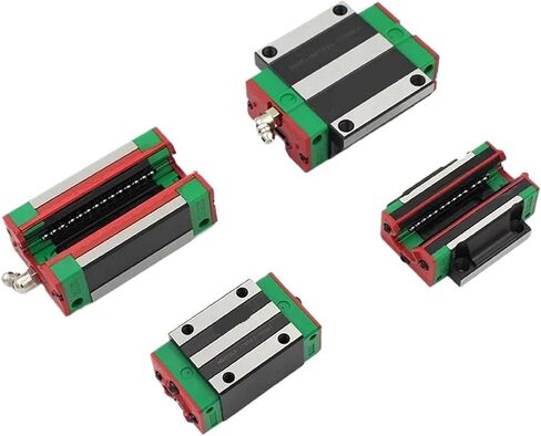 2pcs Linear Guide Rail HGR30-1000mm + 4pcs HGH30CA Or + 4pcs HGW30CA Linear Blocks HGH30 HGW30(4pcs HGH30CA) in Saudi Arabia