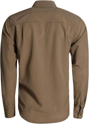 King's Camo Men's XKG Sonora Air Moisture-Wicking Quick-Drying UPF 30 Perforated Button-Down Hunting Shirt | Snap Down Collar in Saudi Arabia