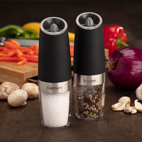 CUISINART CSS-2424 الجاذبية ملح وتوابل الفلفل مع ضوء LED الأزرق ، 2/3 كوب سعة in Kuwait