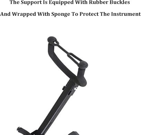 حامل ساكسفون محمول حامل لـ Alto/Alto Tenor Saxophone ، Tripod Metal Leg للآلات الموسيقية in Saudi Arabia