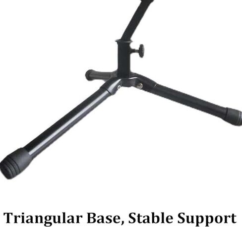 Folding Alto Saxophone Stand, Portable Triangle Base, Perfect For Music Rehearsal And Performance in Saudi Arabia