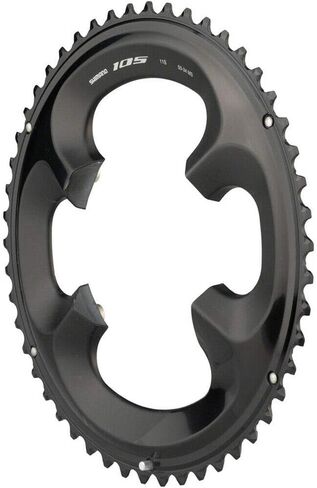 Shimano 105 FC-R7000 50T 4x110 BCD غير متماثل سلسلة ، أسود in Saudi Arabia