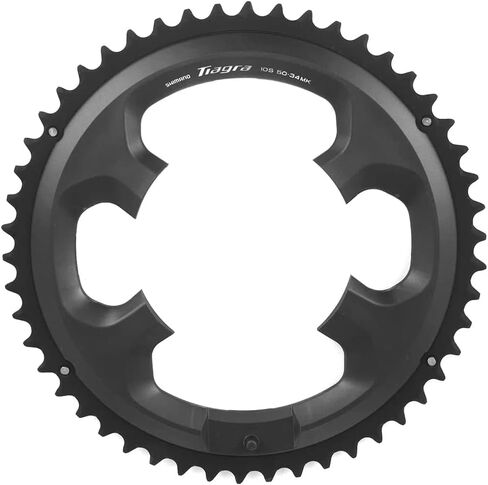 Shimano Tiagra 4700 Chainring-50t ، 110 bcd ، 4-bolt ، 10 سرعات ، أسود in Saudi Arabia