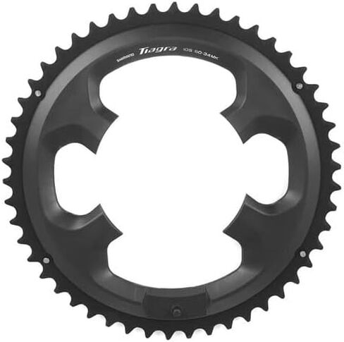 Shimano Tiagra 4700 Chainring-50t ، 110 bcd ، 4-bolt ، 10 سرعات ، أسود in Saudi Arabia