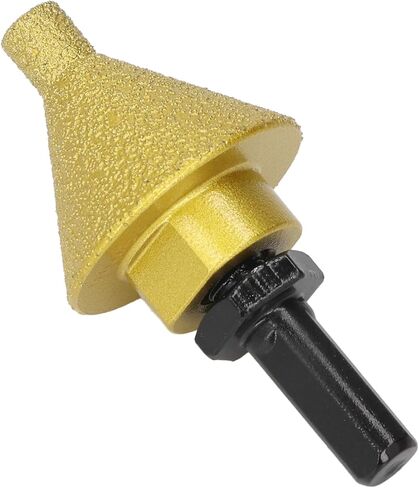 Diamond Beveling Chamfer Bit 38mm Diameter Hole Enlarging Trimming Grinding Bit with M14 Adaptor Rod in Saudi Arabia