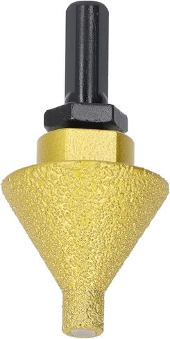 Diamond Beveling Chamfer Bit 38mm Diameter Hole Enlarging Trimming Grinding Bit with M14 Adaptor Rod in Saudi Arabia
