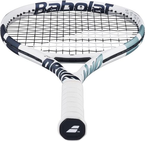 Babolat Evo Drive Lite 2nd Gen Tennis Racquet (White) – Custom Strung with Your Choice String in Saudi Arabia