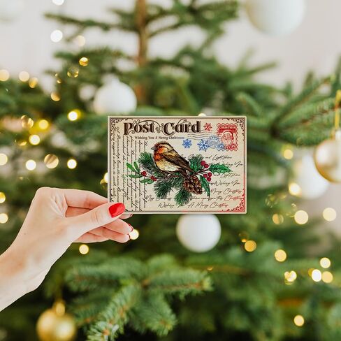 GLOBLELAND Christmas Landscape Clear Silicone Stamps for DIY Card Making Reindeer Cabin Silicone Transparent Stamp Winter Clear Stamps for Scrapbooking Photo Album Journal Decoration 8.27x5.83inch in Saudi Arabia