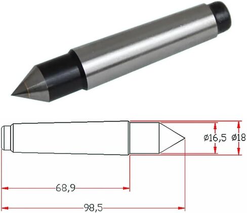 Light Duty Live Center MT2 MORSE TAPER CNC ROTARY AXIS TAILSTOCK CUTTER TOOTE TOO TOM in Kuwait